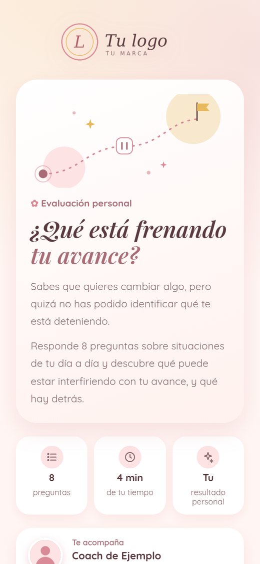 Ejemplo de evaluación con resultado